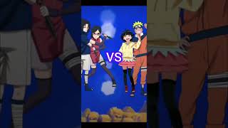 Sasuke, Sarada VS Naruto, Himawari...Who is Strong #Moody Girl