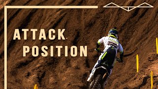 Correct standing technique on a dirt bike | THE ATTACK POSITION