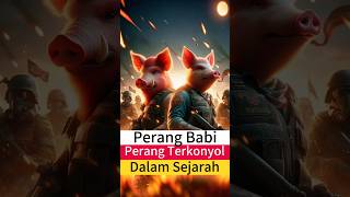 Perang Babi perang paling konyol dalam Sejarah #history