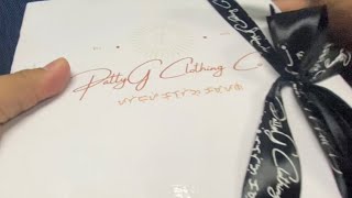 Unboxing some top-of-the-line blazers from PattyG Clothing Co.