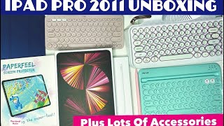 iPad Pro 2021 Unboxing / 11” M1 + 3 Keyboards and Other Accessories