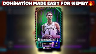 How To Get Free ROTY VICTOR WEMBANYAMA Easily From Domination Event Nba 2k Mobile Codes