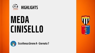 [HIGHLIGHTS] Eccellenza Girone A 24/25 - Day 7 - Meda - Cinisello