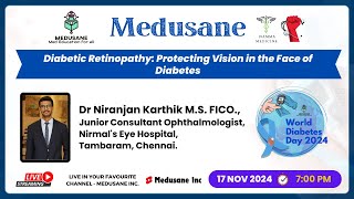 Diabetes & Eye : Protecting Vision in the Face of Diabetes | Diabetic Retinopathy | WDD | Medusane