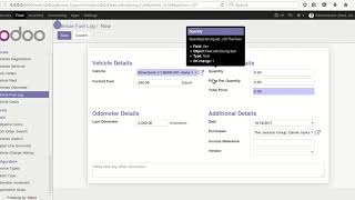 4 Odoo Fleet Vehicle Odometer & Fuel log - SerpentCS