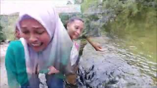 Bermesra dengan pelbagai spesis ikan (Fish massage)di Sg  Moroli, Ranau, #sabah