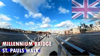 London Walk About  | Bridges, St. Paul's (Squirrel encounter!), High Views