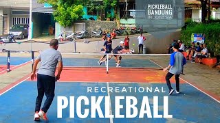 PICKLEBALL BANDUNG REC PLAY | Ery|Rukman vs Rudini|Bastian | Pickleball Indonesia