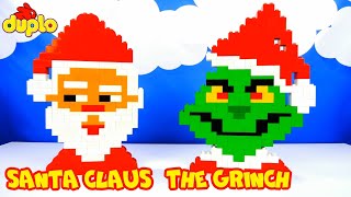 LEGO DUPLO The  Grinch (Гринч). LEGO DUPLO Santa Claus (Санта-Клаус). Строим из ЛЕГО Дупло.