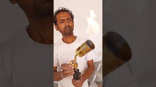 Bambu aur lakri Ki Wall #mein varish hogi #Isliye bambu ko jala raha hun #shortvideo #painting