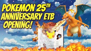 Pokemon 25th Anniversary Celebrations Elite Trainer Box (ETB) Opening