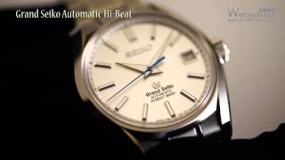 [BaselWorld 2015] Grand Seiko - Diashock, Automatic Hi-Beat & Spring Drive