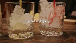 OBSIDIAN Glassware. Brilliant Mountain Imprint product video