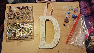 Decorating the letter D