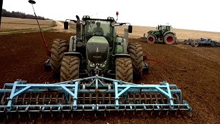 Gros semis 2020- BIG FENDT 939&FENDT 828! semoir 6m et kockerling 6m