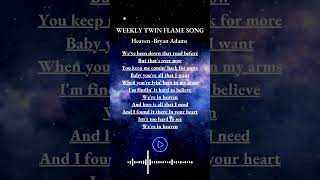 Your Weekly Twin Flame Song! #twinflames # #spirituality #truetwinflame