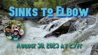 Sinks to Elbow! | Little River(TN) PFD