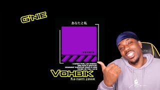 G'nie - Vohbik (Official Lyric Video) || American Reaction!!!