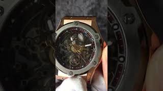 haofa 1913 automatic skeleton men watch