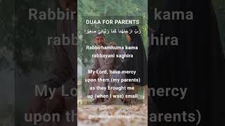 Duaa For Parents | Muslim & Quran Pro - Become a Better Muslim