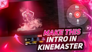 🔥How To Make Smoke Intro In Kinemaster | How To Make Gaming Intro On Android - Kinemaster