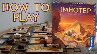 Imhotep - How to Play [Build stone monuments!]