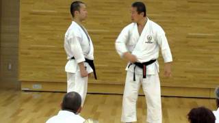 kagawa-sensei demonstrates different kind of uchi-waza