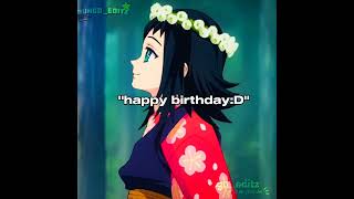 Happy birthday kny edition:3#anime#fyp#bday#happy#foryou#edit#notmybday#demonslayer#happybirthday