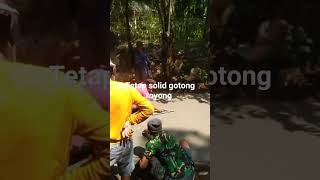 hidup rukun dan gotong royong