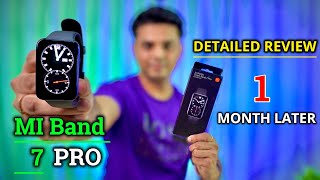 MI Band 7 PRO | DETAILED HINDI REVIEW | INDIAN UNIT | 1 Month Later