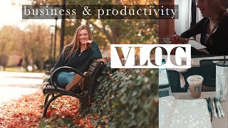 VLOG: business calls, motivation, productivity tips & future career plans