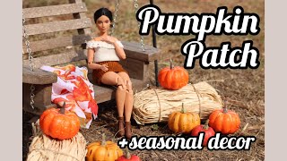 DIY Pumpkin Patch for Dolls plus Seasonal Decor