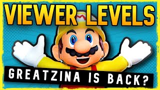 🔴SMM2 Multiplayer Versus | GreatZina is Back! (kind of...)🔴