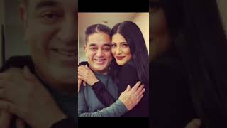 Kamal Hassan with. beautiful daughter's💞🥰👌 Shruti Haasan & Akshara #kamalhaasan #shrutihassan