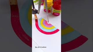 Easy colourful boho painting 😍 #painting #shorts #shortvideo #acrylicpainting #short #canvaspainting