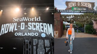 My First time at Howl-O-Scream at Seaworld Orlando 2024!