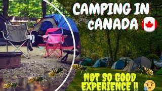 Camping in Canada in Hindi | List of items for camping with cost in description | Camping Ontario