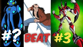 ben 10 top 5 alien beat aggregor | ben10ultimate alien| ben 10 clasic| most powerful villain