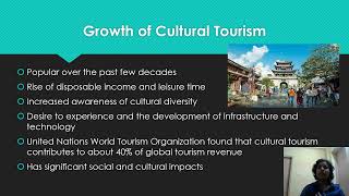 Cultural Tourism | Growth and Components