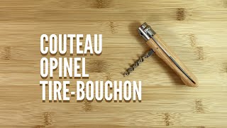 COUTEAU OPINEL TIRE BOUCHON