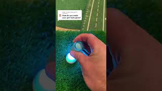 How to activate these glow in the dark golf balls