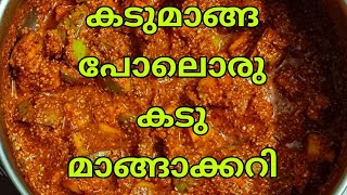 | കടുമാങ്ങ പോലൊരു കടുമാങ്ങാ കറി| Kadumanga curry| #achar #kadumanga @podikai3157