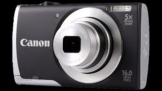 Canon Powershot A2500 Tutorial video