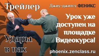 Удары в пах. Трейлер нового урока из Видеокурса. Урок уже доступен!