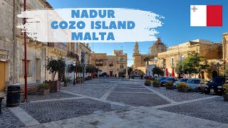 Visiting Nadur, one of the most beautiful cities in Gozo Island, Malta | 4K Travel Vlog