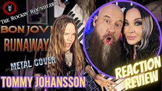 Tommy Tuesday! REACTION and REVIEW - BON JOVI - RUNAWAY (Metal cover) - Tommy Johansson