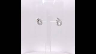 Σκουλαρίκια ροζέτα MY36003W - 360 Video | Haritidis Jewelry #earrings