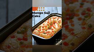 Eggless Sooji Mango Cake | Cake Recipe | Mango Suji Cake Recipe | Eggless & Without Oven | rava Cake