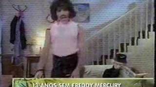 Freddie Mercury - Tv Record erra o nome de Freddie Mercury