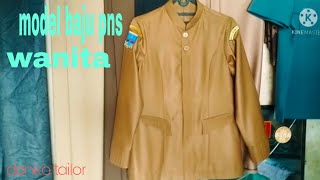 review model baju Pemda wanita